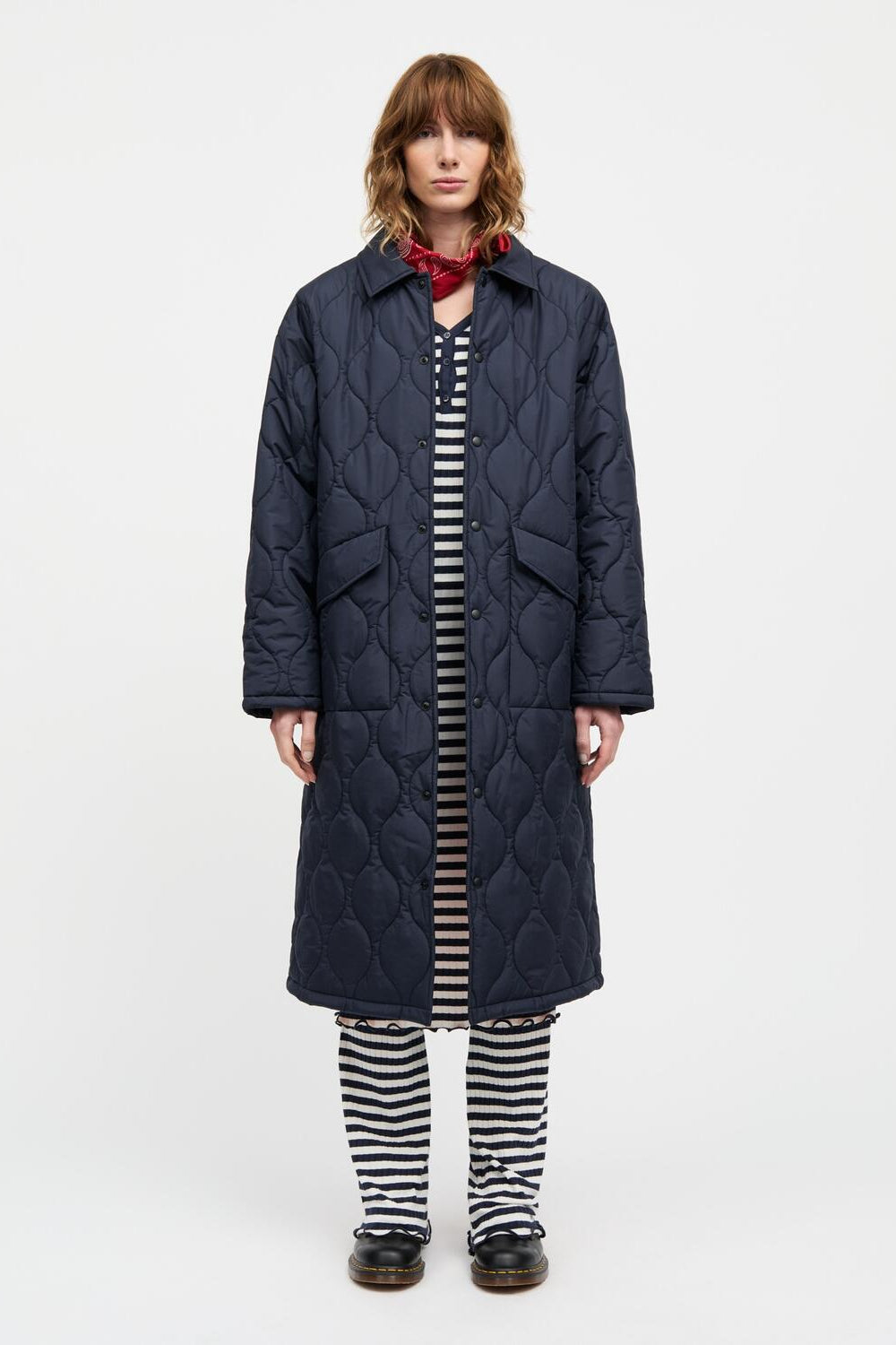 Light Ripstop Clava frakke - Parisian Night